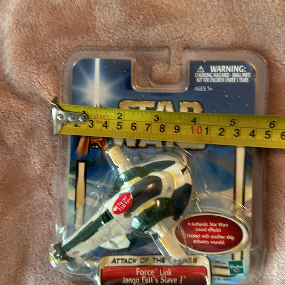 NIB STAR WARS BOBA FETT SLAVE SHIP - Picture 9 of 10